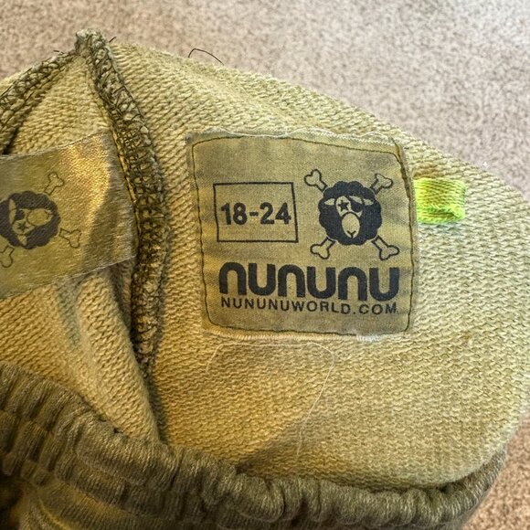 Nununu Green Gym Shorts Baby Size 18 - 24 months - Picture 6 of 6